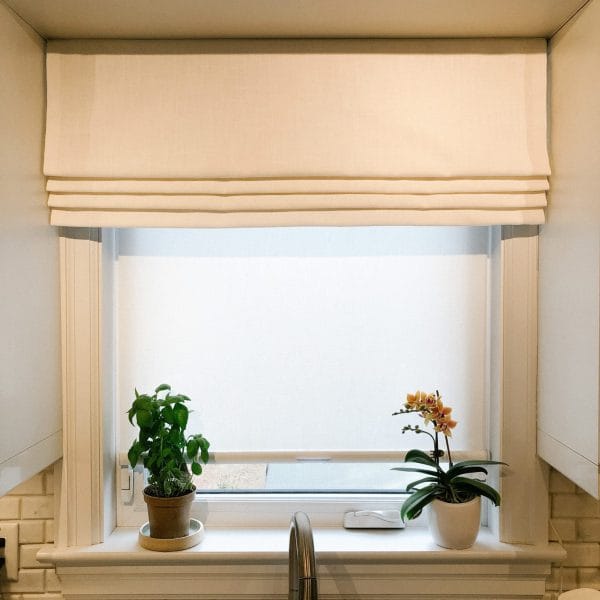 House Linen Faux Shade Valance