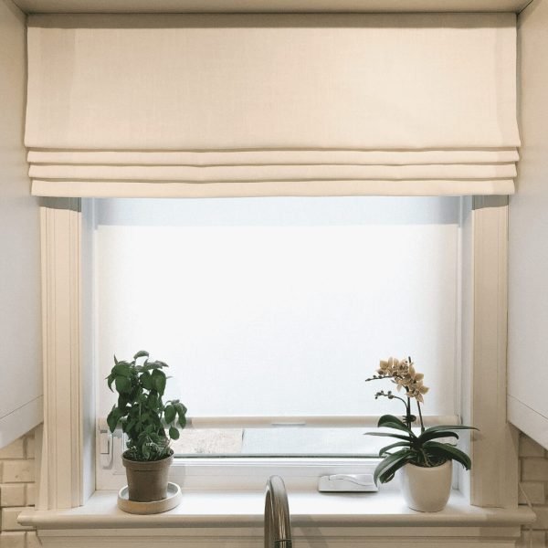 Cozy Linen Faux Shade Valance