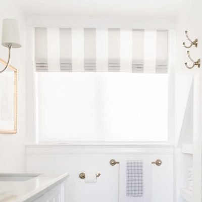 Geyer Stripe Faux Shade Valance