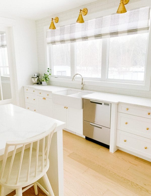 Buffalo Check Faux Shade Valance