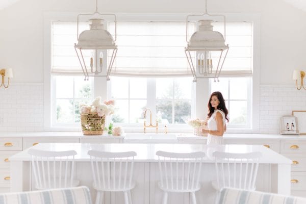 House Linen Roman Shades